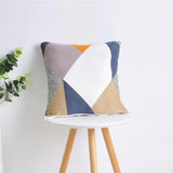 Pillow Cover – Modernist Triangle – Multicolor