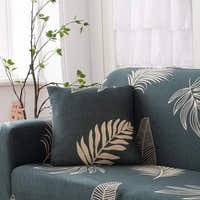 Pillow Cover – Palm Leaf Print – Forest