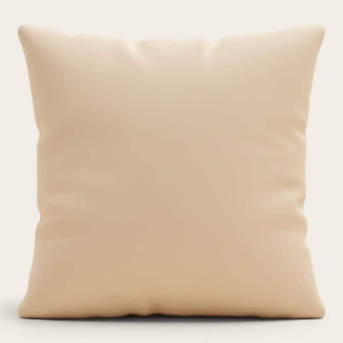 Pillow Cover – Plain Stretch – Bouclé Sand