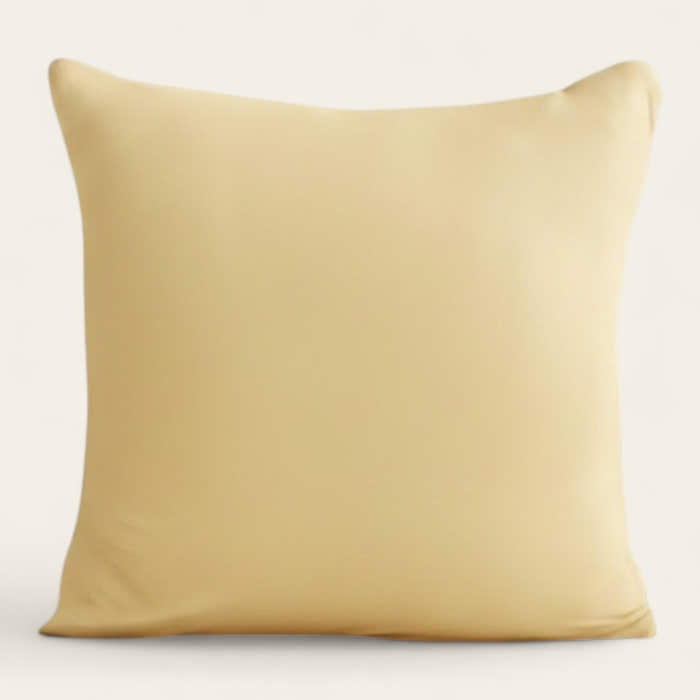 Pillow Cover – Plain Stretch – Buttermilk