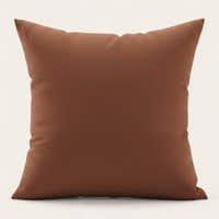 Pillow Cover – Plain Stretch – Caramel
