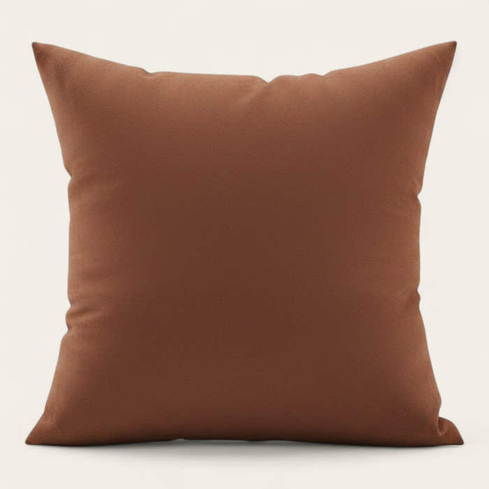 Pillow Cover – Plain Stretch – Caramel