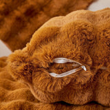 Pillow Cover – Velvet Plush – Caramel