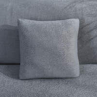 Pillow Cover – Plain Stretch – Charcoal