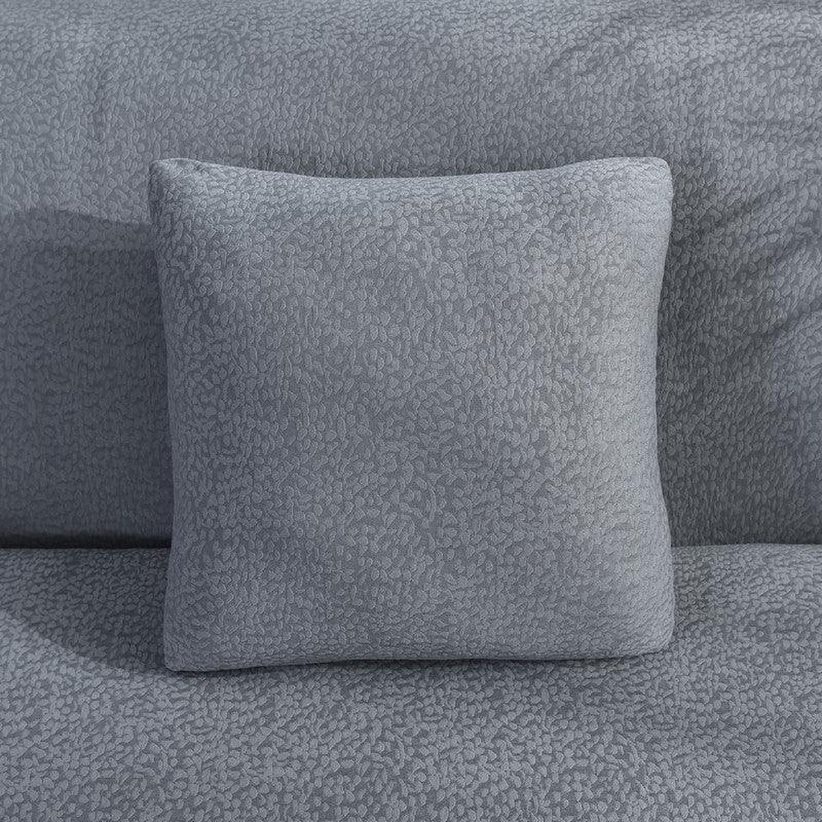 Pillow Cover – Plain Stretch – Charcoal