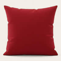 Pillow Cover – Plain Stretch – Cherry