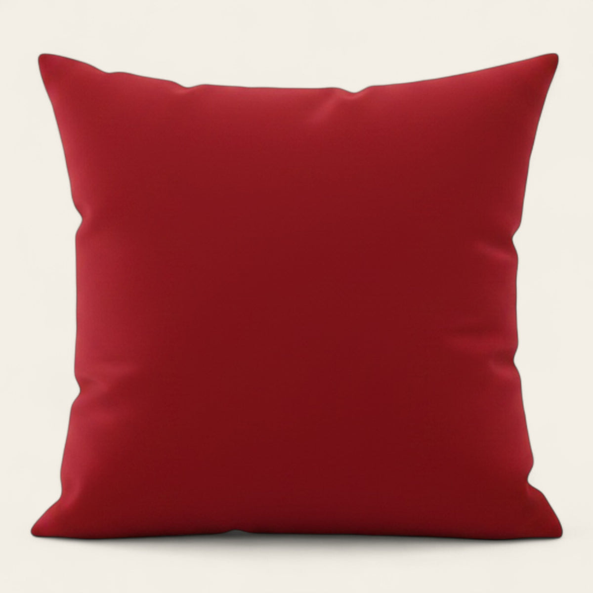 Pillow Cover – Plain Stretch – Cherry