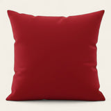 Pillow Cover – Plain Stretch – Cherry