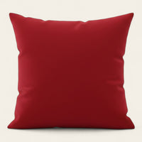Pillow Cover – Plain Stretch – Cherry