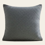 Pillow Cover – Plain Stretch Compact – Charcoal
