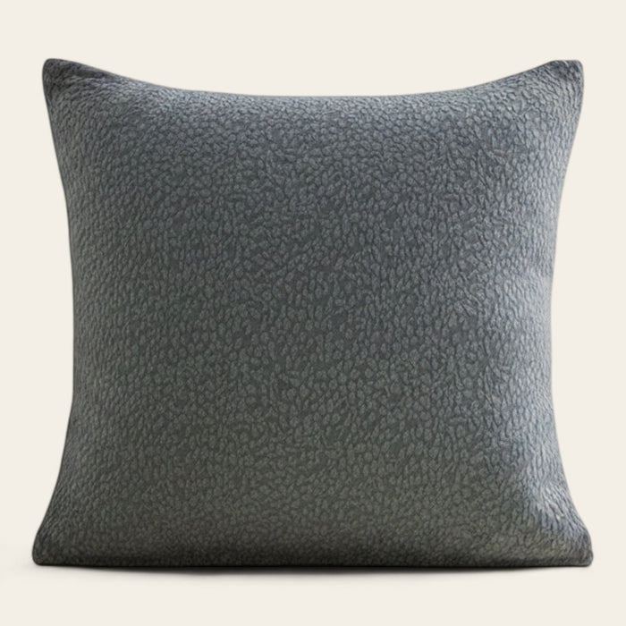 Pillow Cover – Plain Stretch Compact – Charcoal