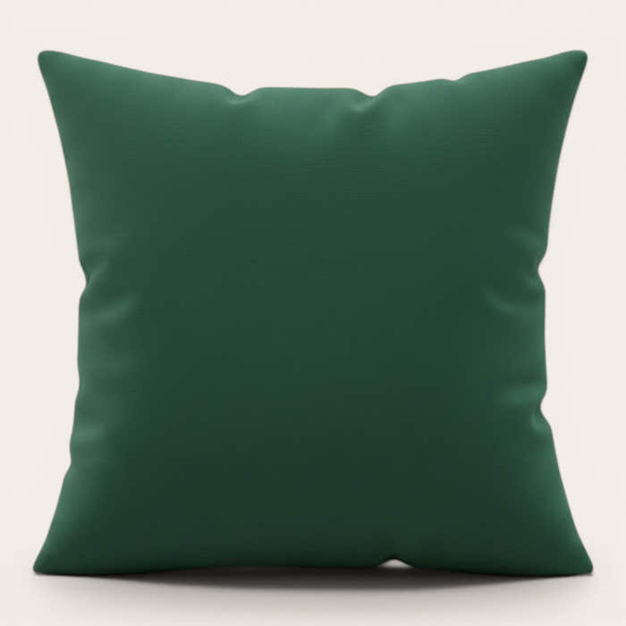 Pillow Cover – Plain Stretch Compact – Forest