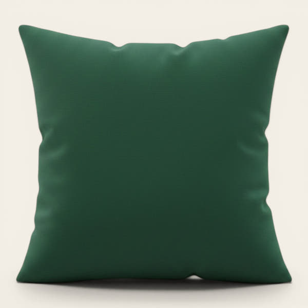Pillow Cover – Plain Stretch Compact – Forest