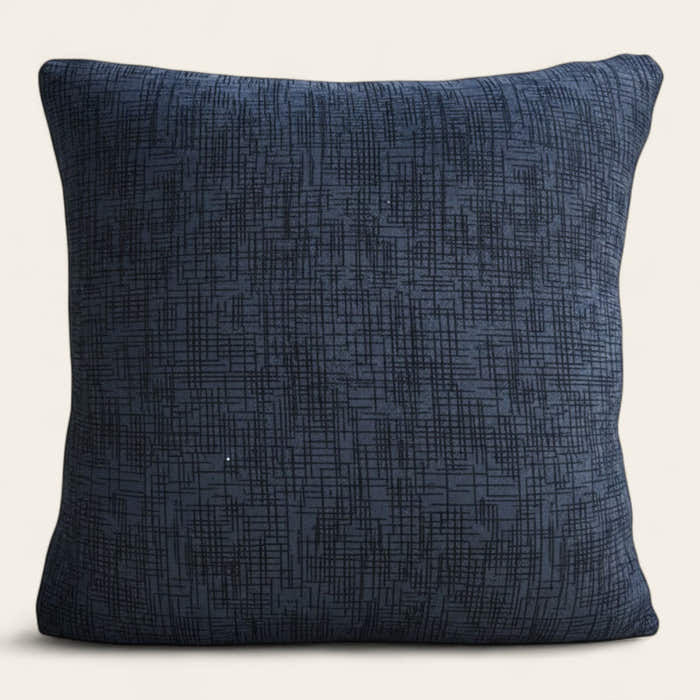 Pillow Cover – Plain Stretch Compact – Midnight Navy