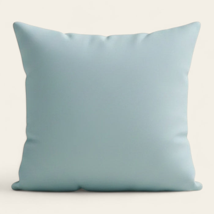 Pillow Cover – Plain Stretch Compact – Sky Mist