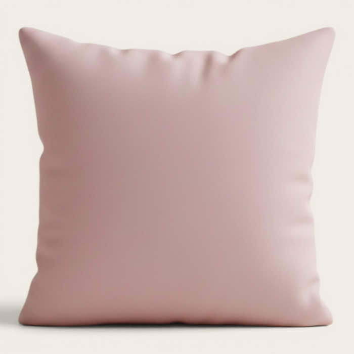 Pillow Cover – Plain Stretch Compact – Soft Blush