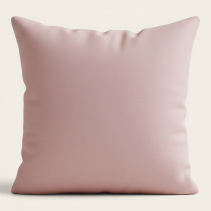 Pillow Cover – Plain Stretch Compact – Soft Blush