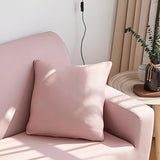 Pillow Cover – Plain Stretch Compact – Soft Blush