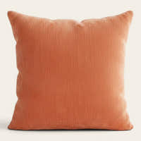 Pillow Cover – Plain Stretch Compact – Terracotta