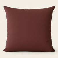 Pillow Cover – Plain Stretch – Espresso