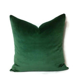 Pillow Cover – Velvet Plush – Forest