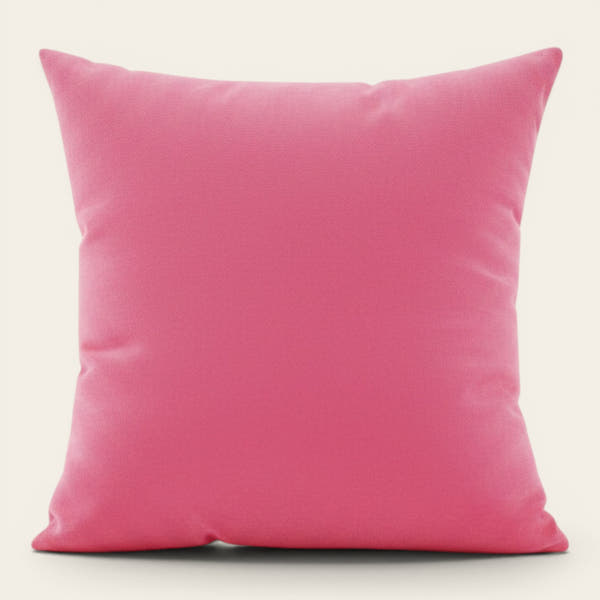 Pillow Cover – Plain Stretch – Fuchsia