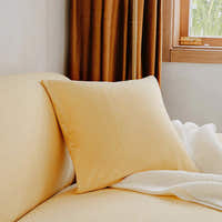 Pillow Cover – Plain Stretch – Honey