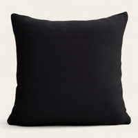 Pillow Cover – Plain Stretch – Ink Black