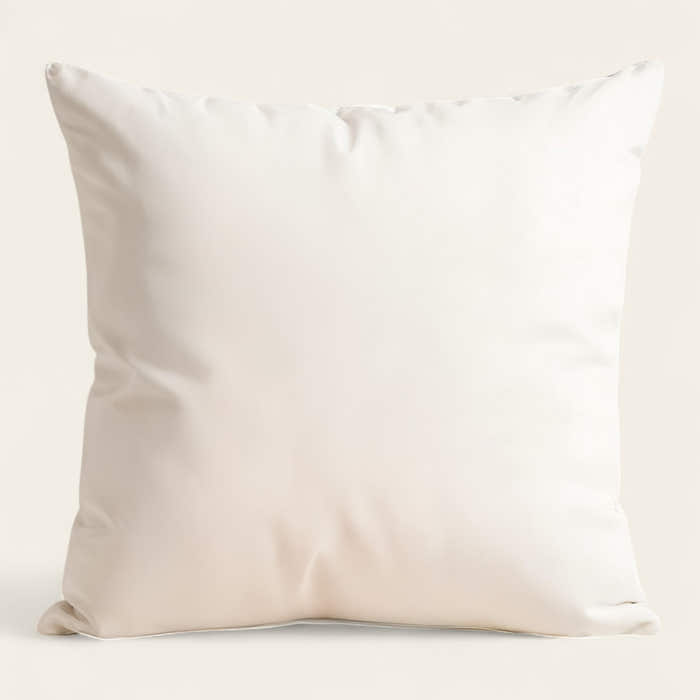 Pillow Cover – Plain Stretch – Ivory Cream
