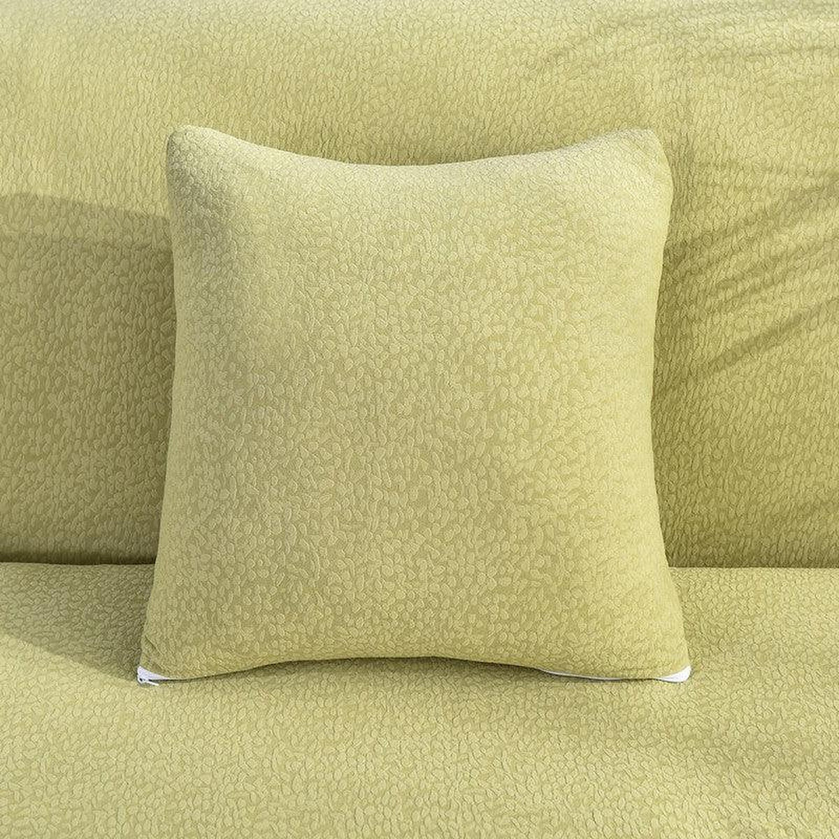 Pillow Cover – Plain Stretch – Lime Mist