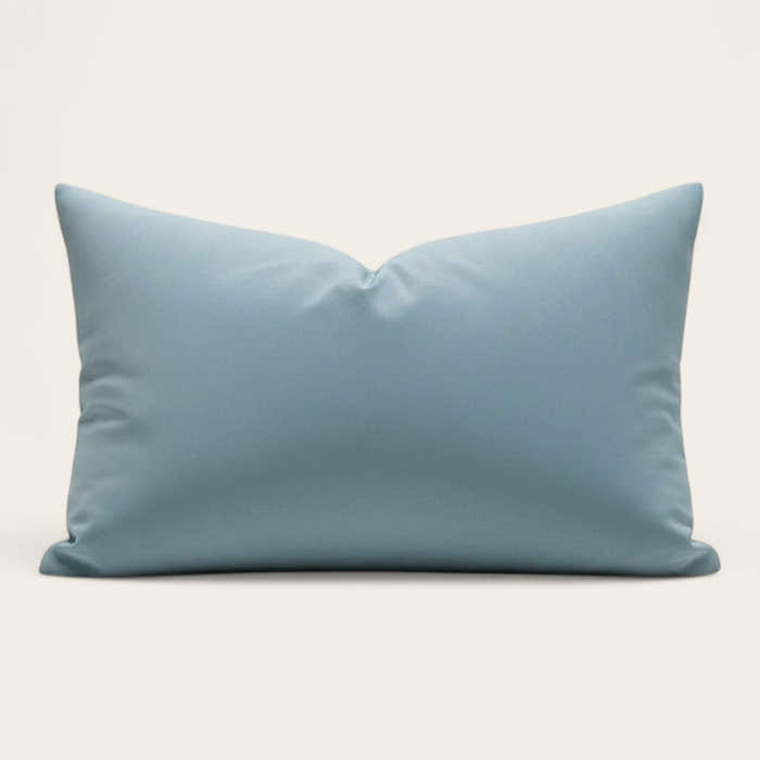 Pillow Cover – Plain Stretch Lumbar – Sky Mist