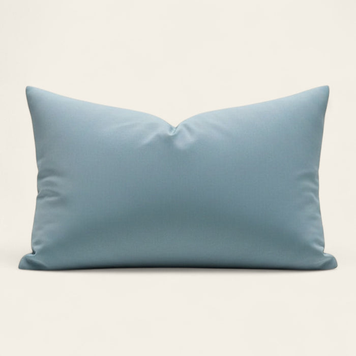 Pillow Cover – Plain Stretch Lumbar – Sky Mist