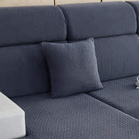 Pillow Cover – Basket Weave – Midnight Navy