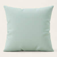 Pillow Cover – Plain Stretch – Mint Mist