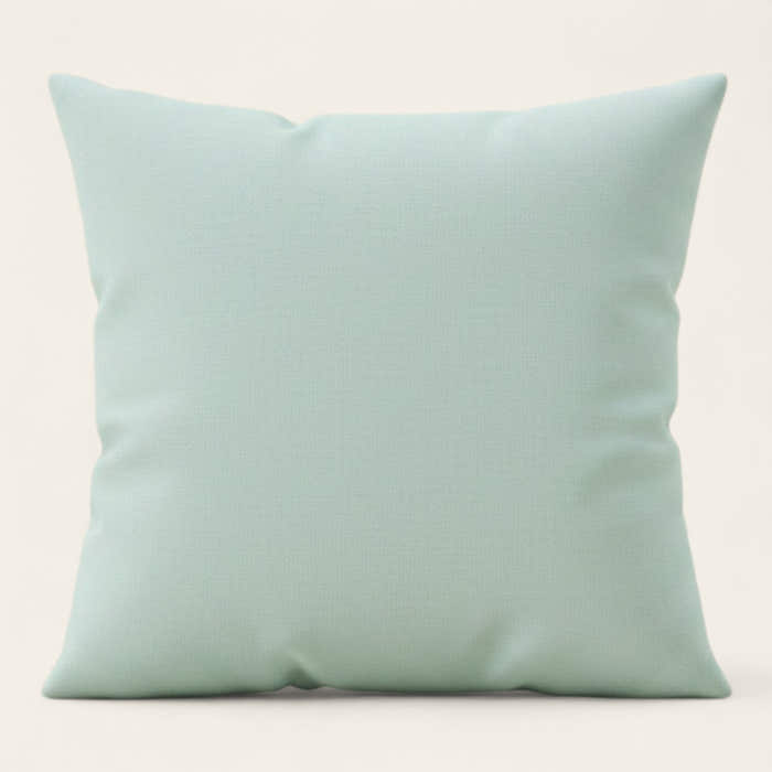 Pillow Cover – Plain Stretch – Mint Mist