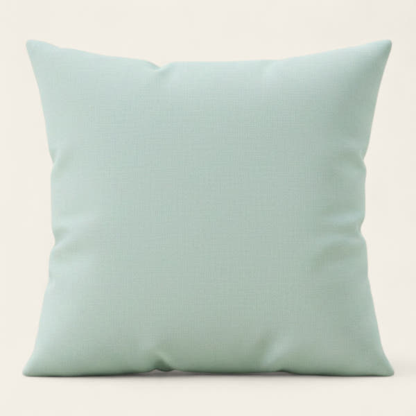 Pillow Cover – Plain Stretch – Mint Mist