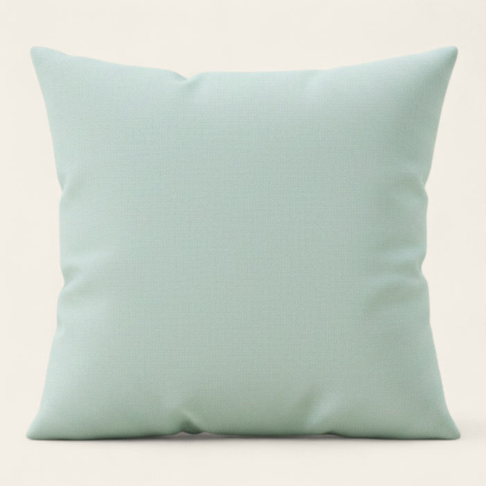 Pillow Cover – Plain Stretch – Mint Mist