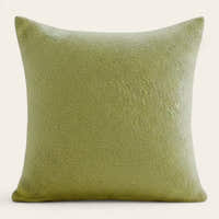 Pillow Cover – Plain Stretch – Moss
