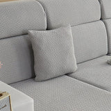 Pillow Cover – Basket Weave – Pearl Grey