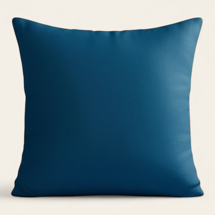 Pillow Cover – Plain Stretch – Sapphire