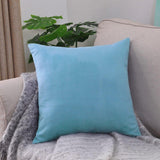 Pillow Cover – Plain Stretch Wide – Sky Mist