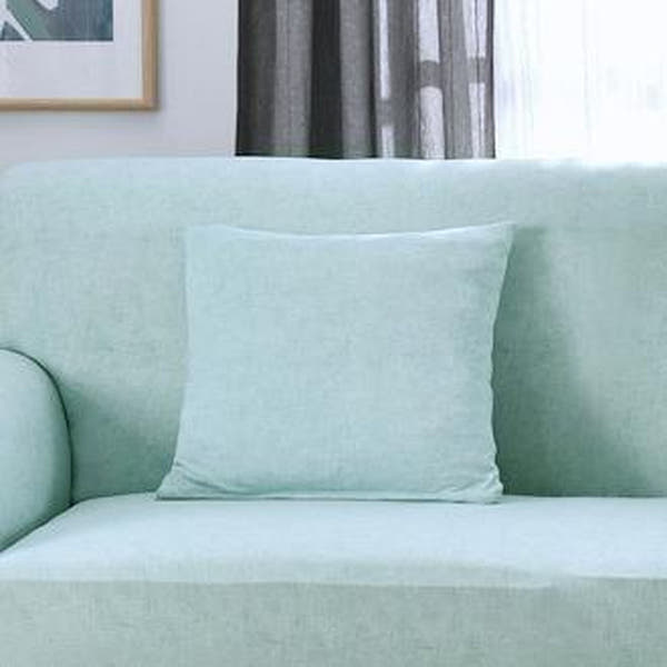 Pillow Cover – Plain Stretch – Mint Mist