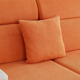 Pillow Cover – Basket Weave – Terracotta