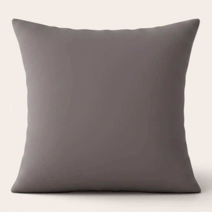 Pillow Cover – Plain Stretch – Warm Stone