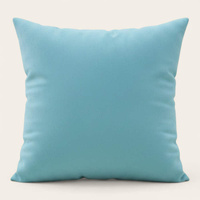 Pillow Cover – Plain Stretch Wide – Sky Mist
