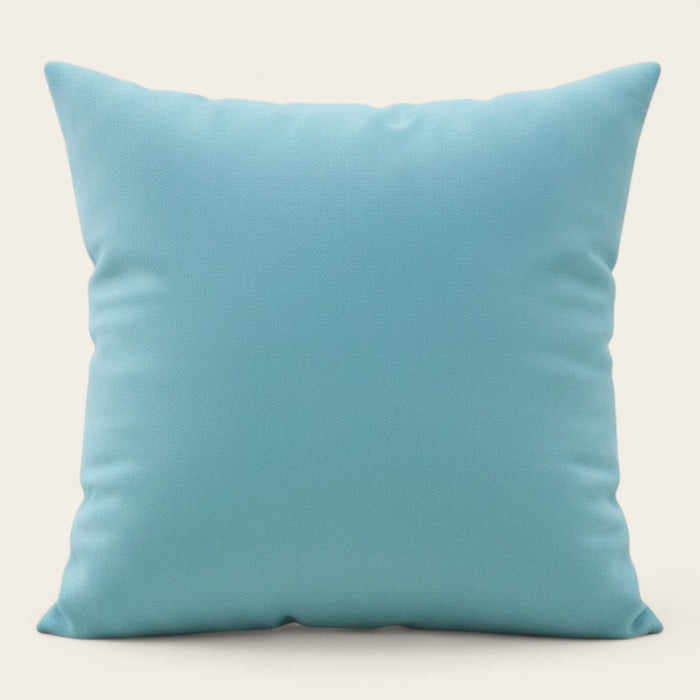 Pillow Cover – Plain Stretch Wide – Sky Mist