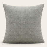 Pillow Cover – Ribbed Knit – Pearl Grey