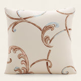 Pillow Cover – Ribbon Swirl – Ivory Cream