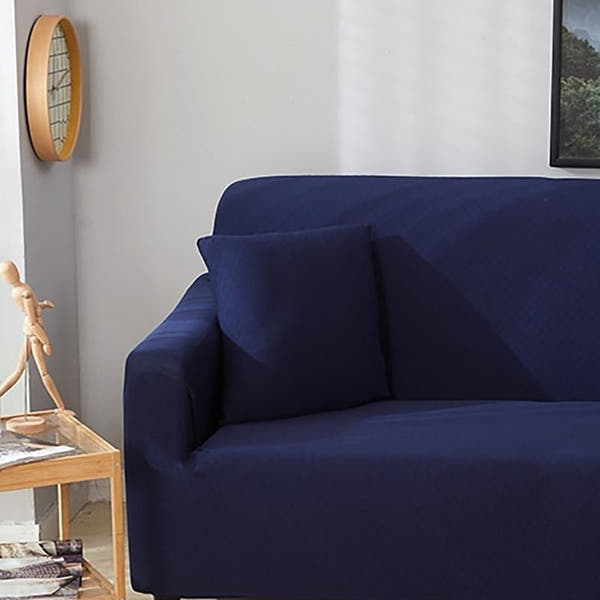 Pillow Cover – Diagonal Quilt – Midnight Navy