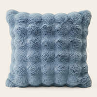 Pillow Cover – Velvet Brick – Stormy Blue